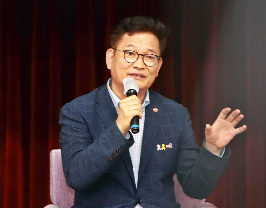 더불어민주당 대표와 5선 국회의원을 지낸 송영길 현 소나무당 대표.<송영길 전 국회의원 페이스북 사진>